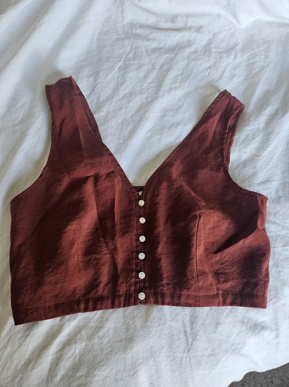 Madewell Women's Crop Top, Size 4